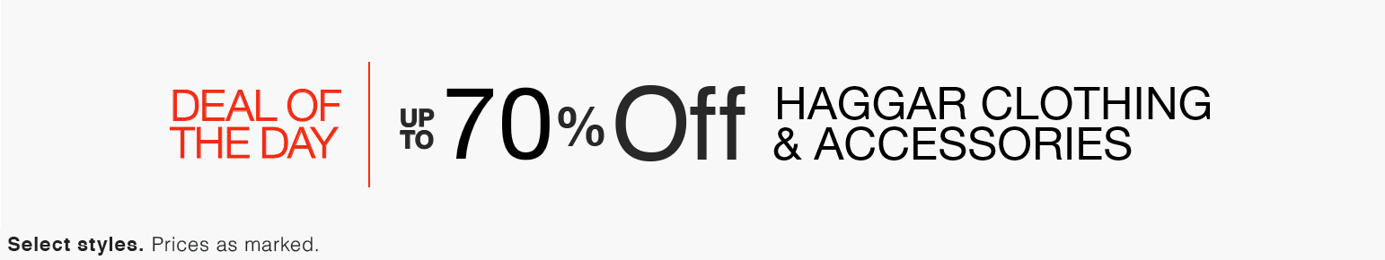 Up to 70% Off Haggar Clothing & Accessories