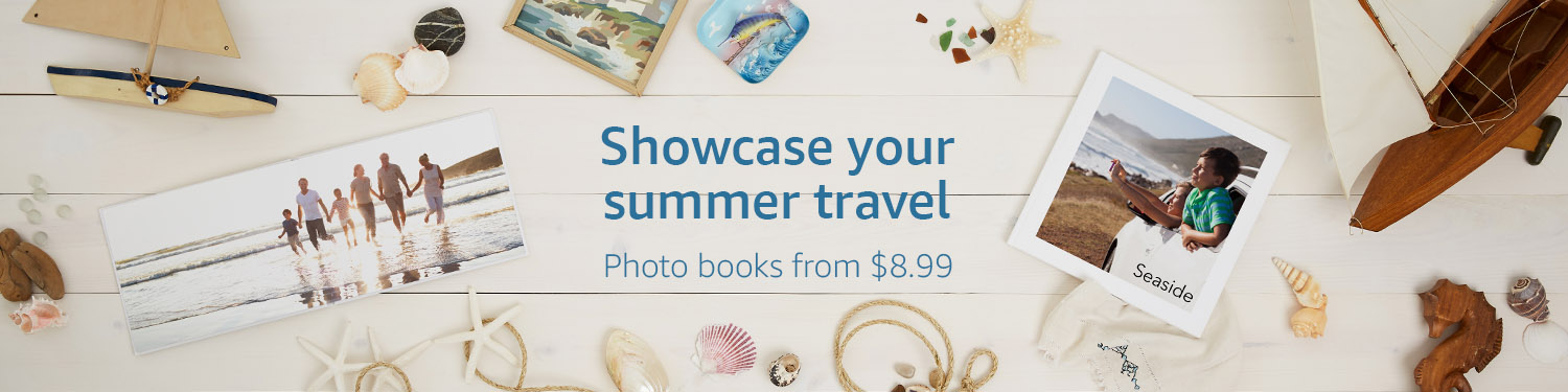 Showcase your summer travels. Photo books from $8.99
