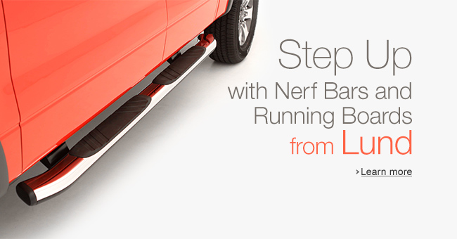 Lund Nerf Bars and Running Boards