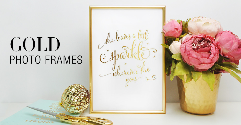 Gold Photo Frames
