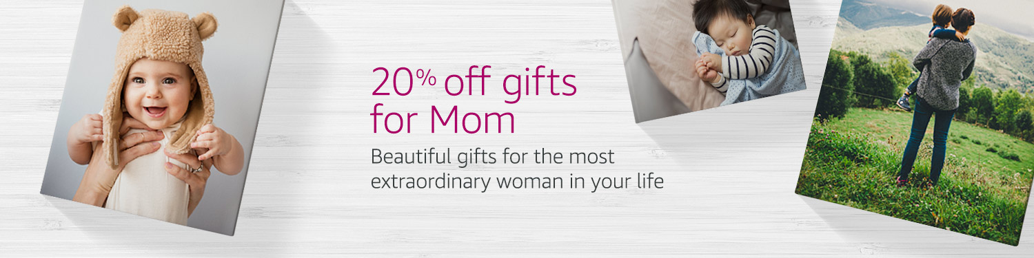 20% off gifts for Mom. Beautiful gifts for the most extraordinary woman in your life.