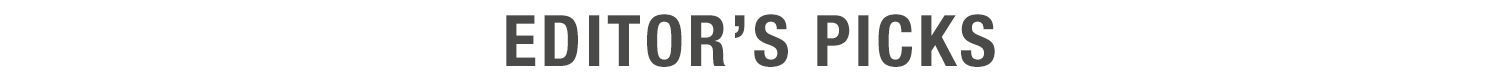 Editor's Picks