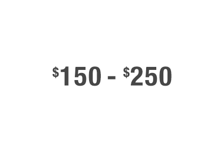 $150-$250