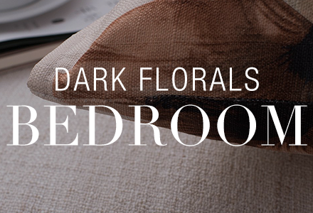 Dark Florals Bedroom