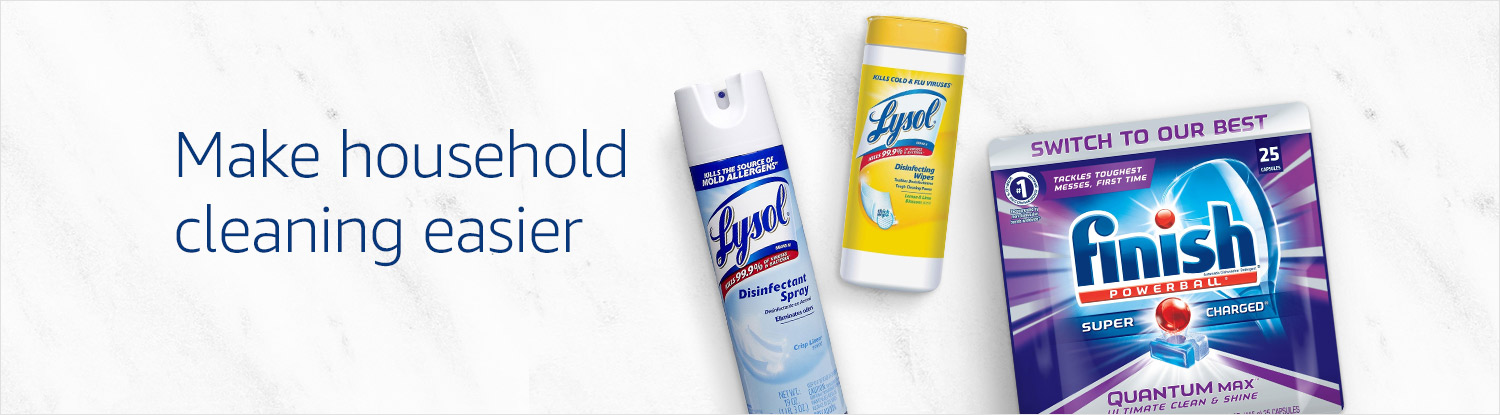 Household cleaning supplies