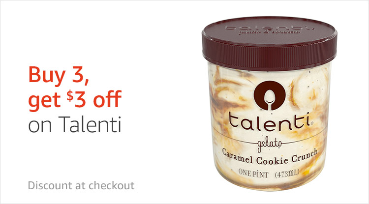Buy 3, Save $3 on Talenti