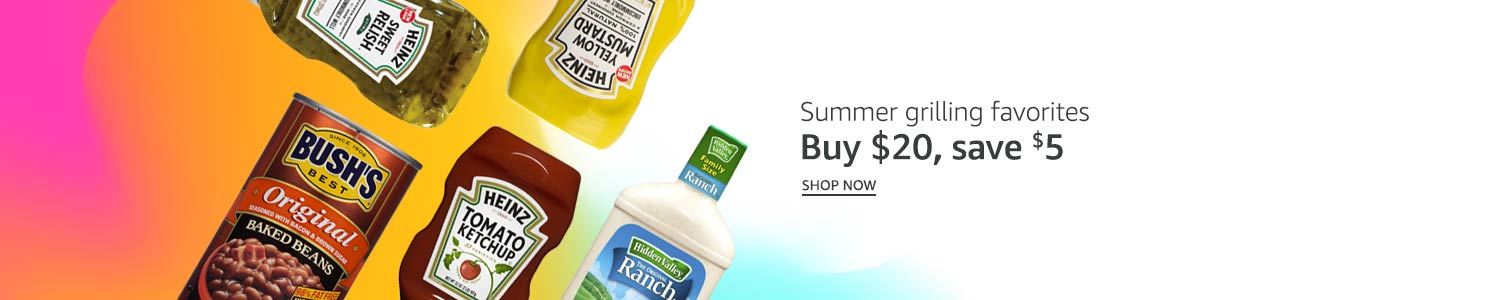 Buy $20, Save $5 on Summer Grilling items