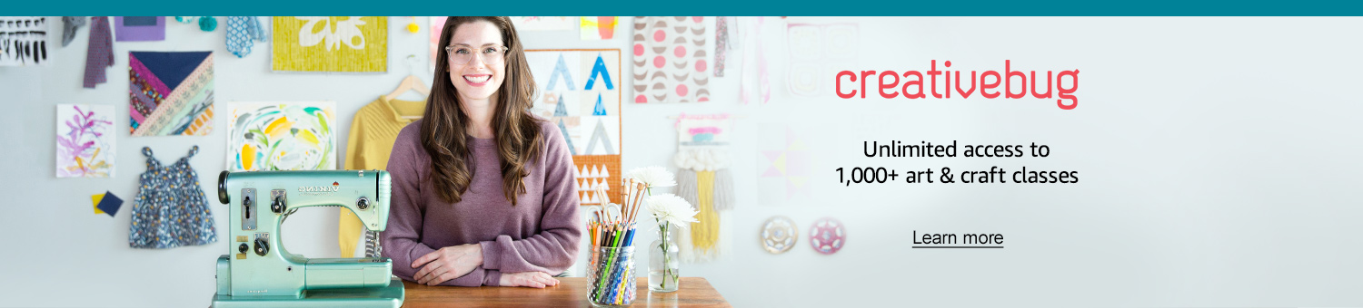 Creativebug: Unlimited access to 1,000+ art and craft classes