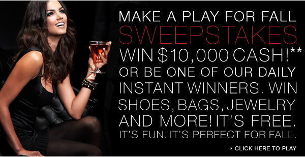 Make a Play for Fall Sweepstakes