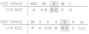 cups size measurements