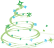 Graphic of Christmas tree