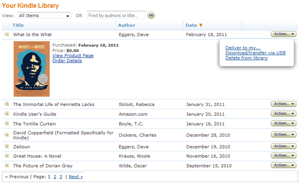 Manage Your Kindle image