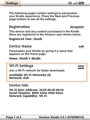 Illustration of Settings page