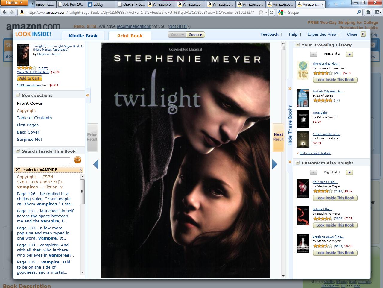Illustration of Search Inside feature in book search results