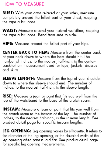 How to Measure