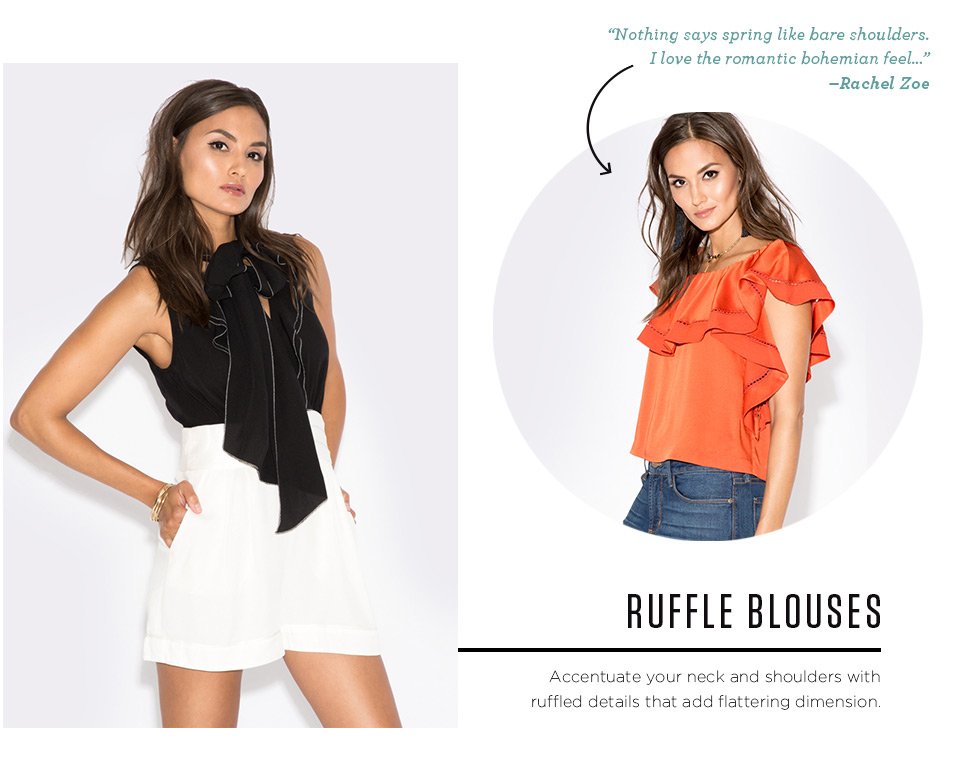 Ruffle Blouses