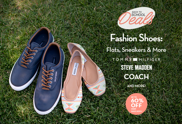 A 7/14 - Back To School: Fashion Footwear