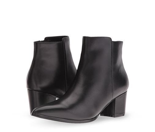 B 1/2 - Black Vaneli Booties
