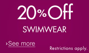 20% Off Swimwear