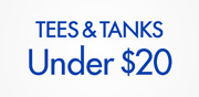 Tops & Tanks Under $20