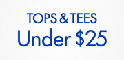 Tops & Tees Under $25