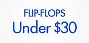 Flip Flops under $30