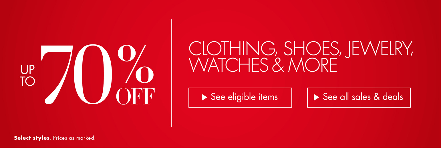 Up to 70% Off Women's Clothing, Shoes, + More