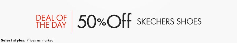 Deal of the Day: 50% Off Skechers Performance and Sport