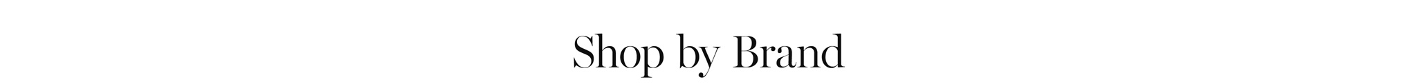 Shop By Brand
