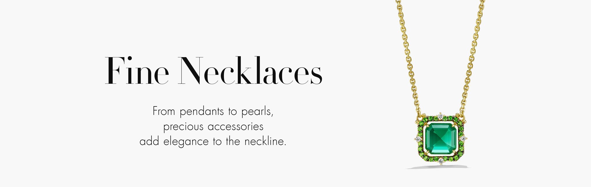 Womens Fine Necklaces