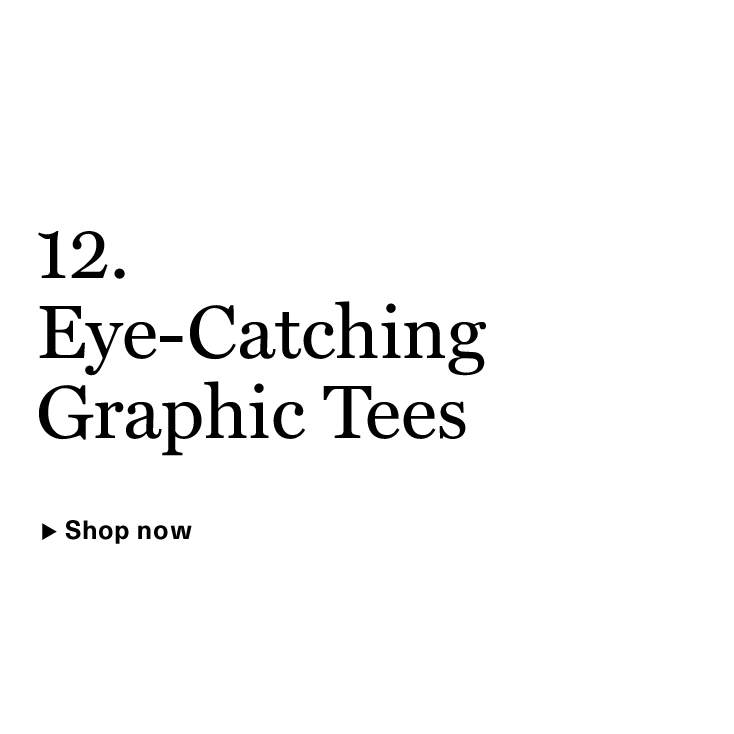 Eye-Catching Graphic Tees 