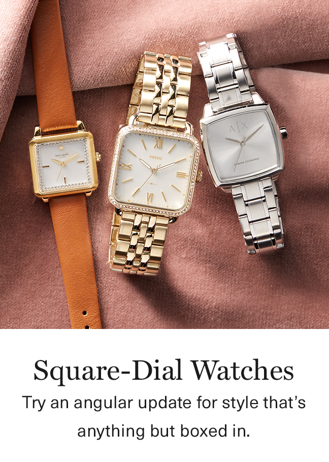 Square Dial Watches