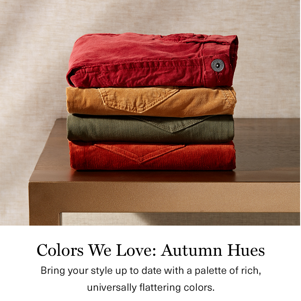 Colors We Love:Autumn Hues