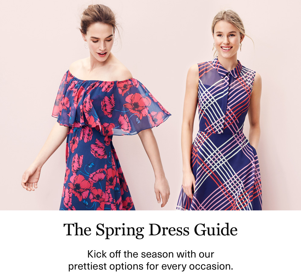 The Spring Dress Guide