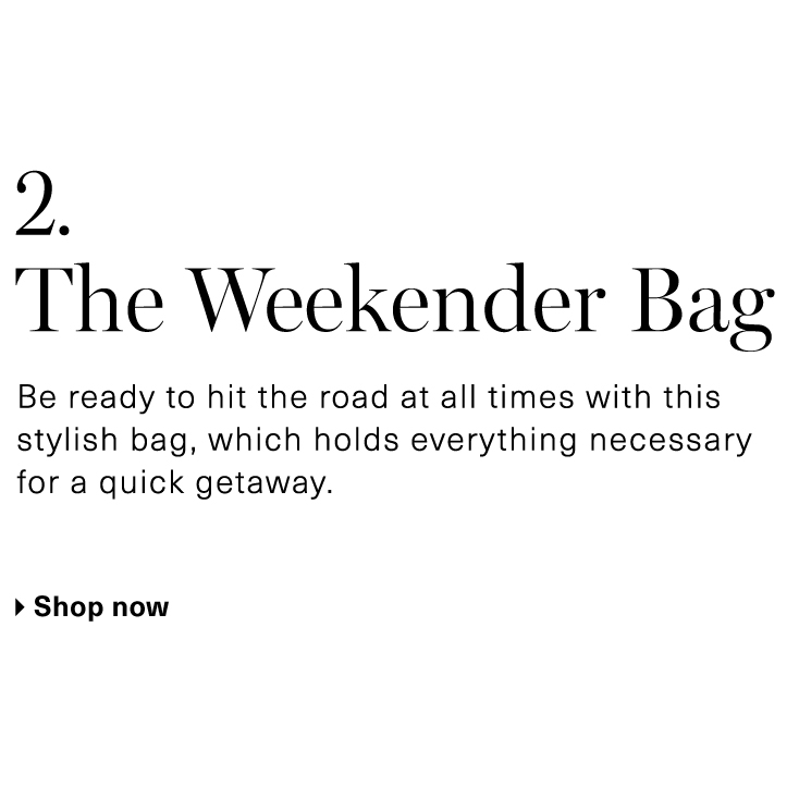 A Weekender Bag
