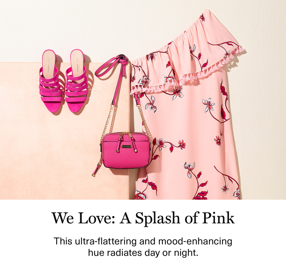 We Love: A Splash of Pink