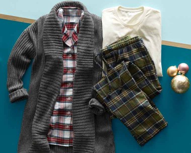 Men's holiday PJs