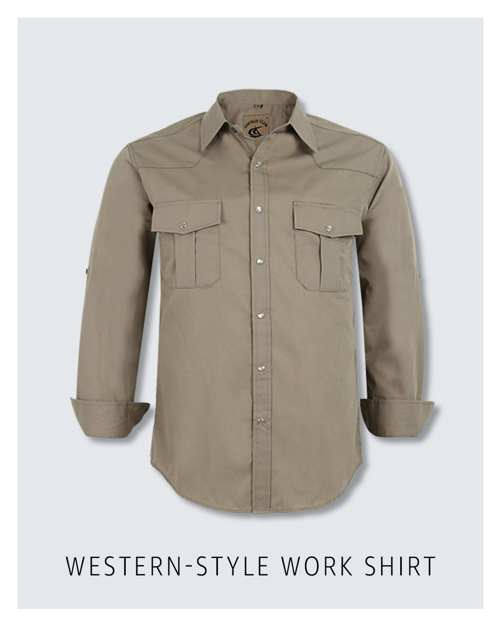 Western-style work shirt