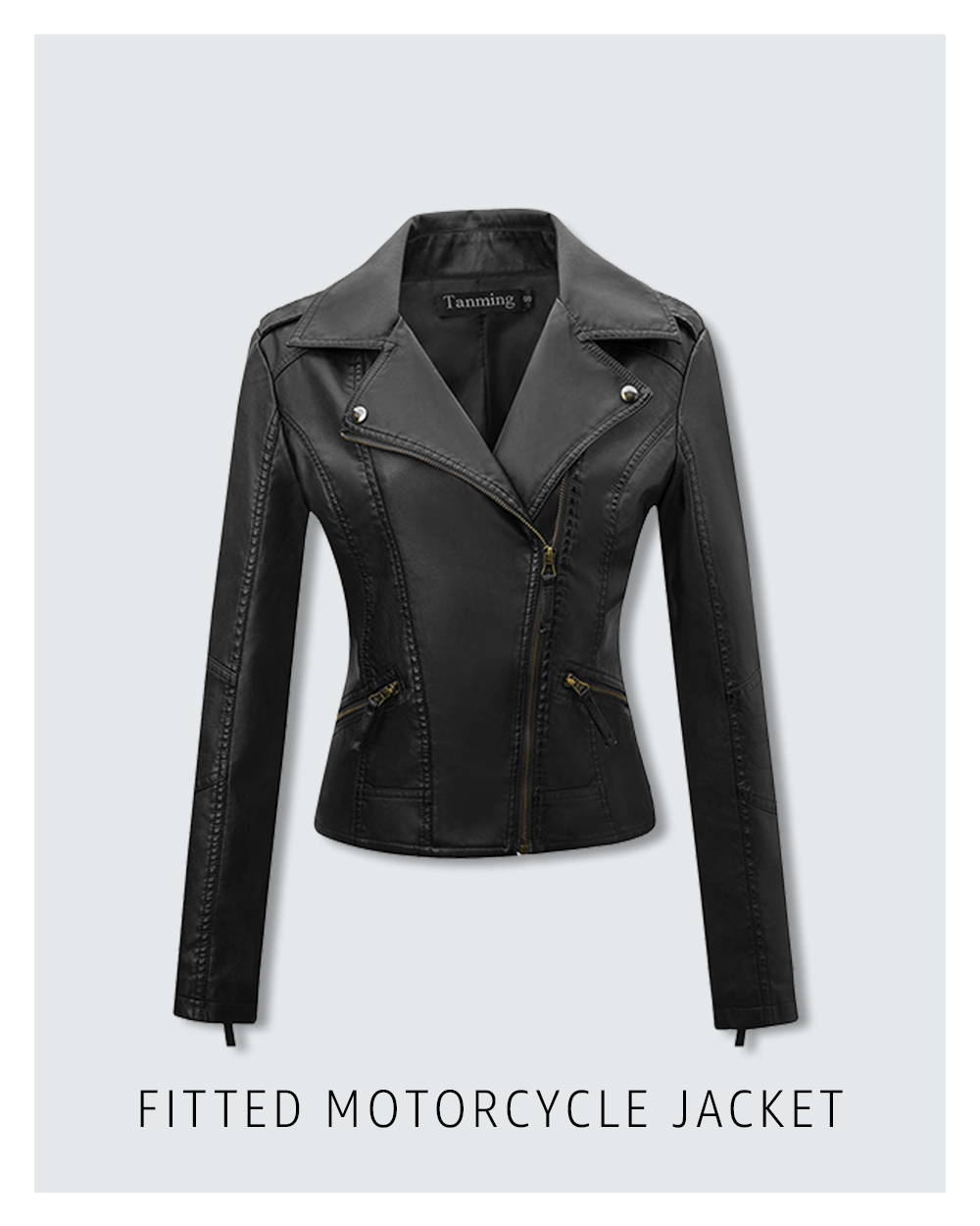 Fitted motorcycle jacket 