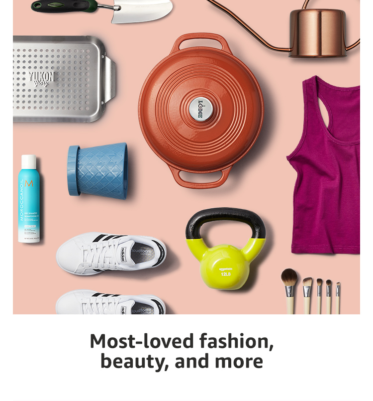 Customer' most-loved fashion, beauty, and more