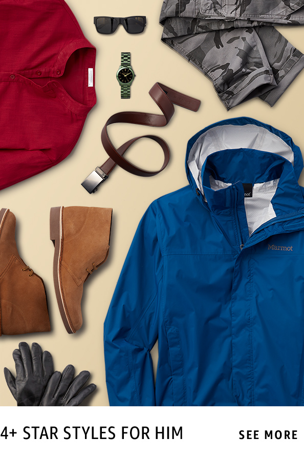 4+ Star Styles For Him