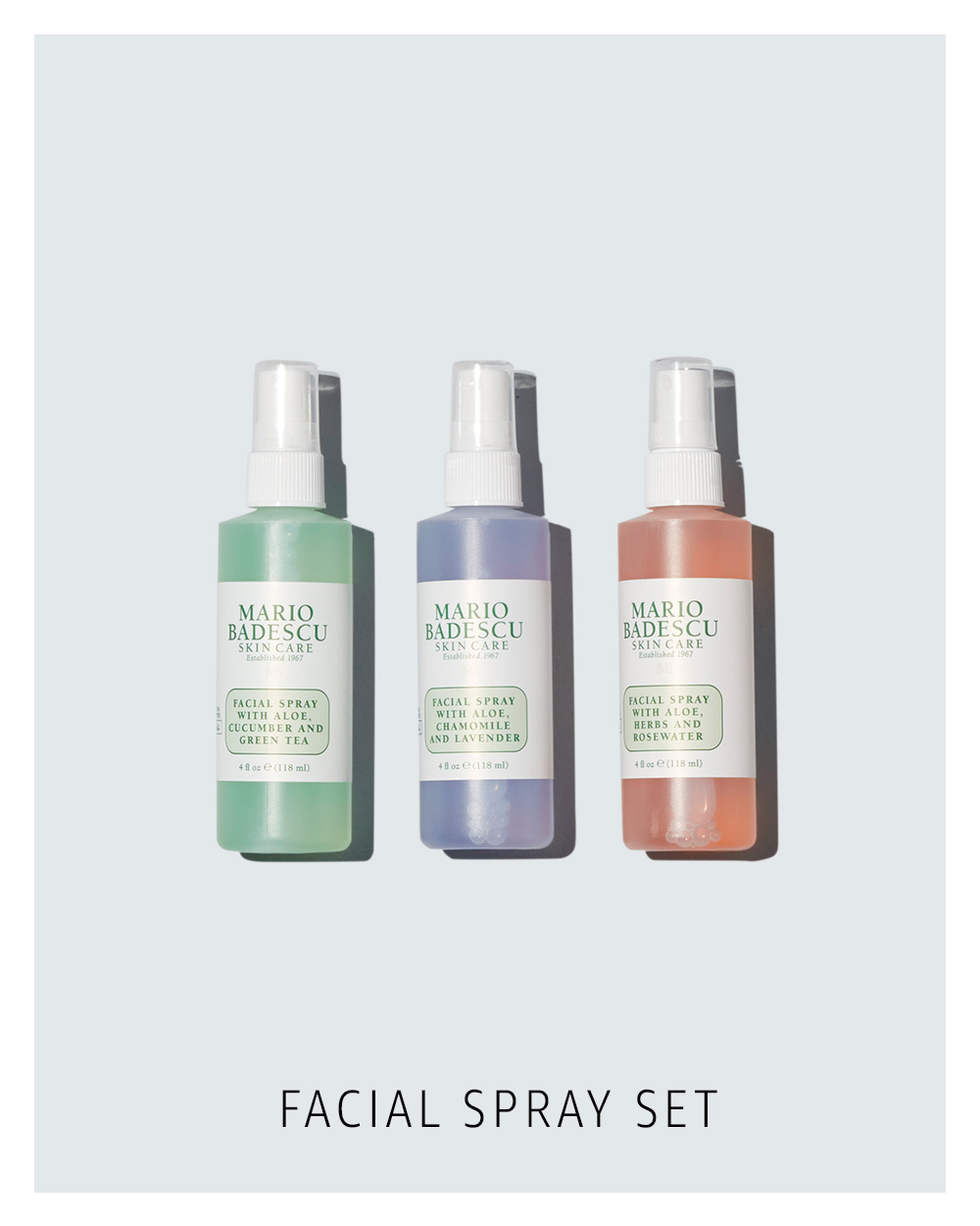 Facial spray set