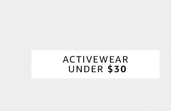 Activewear under $30