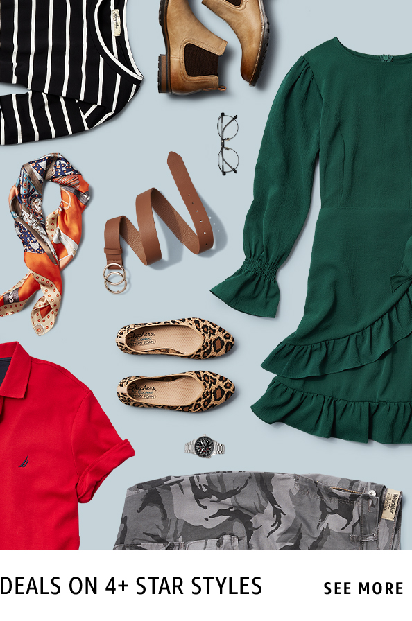 Deals on 4+ Star Styles