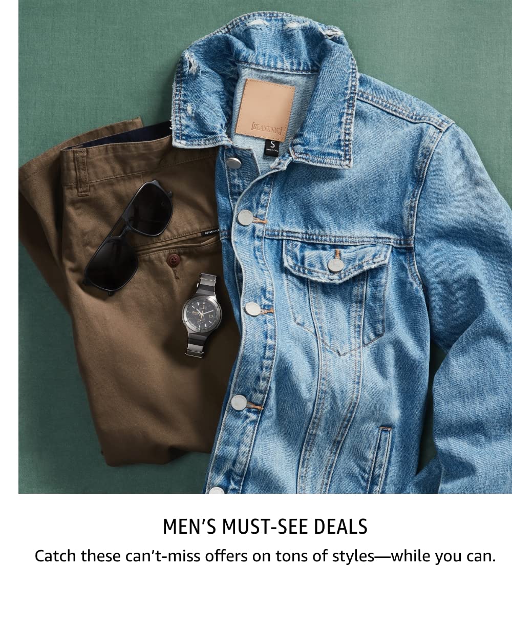 Men's Must-See Deals