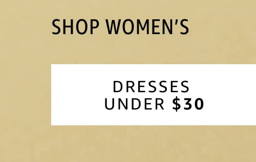 Dresses under 30