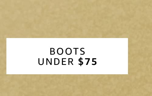 Boots under 75