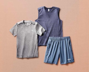 Hit refresh with men's activewear