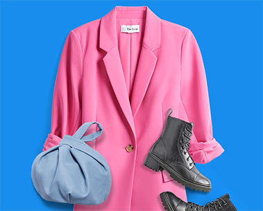 Women's trench coat and combat boots. Up to 50% off The Drop.