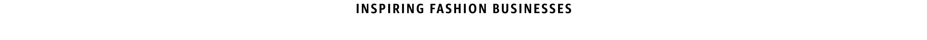 Inspiring Fashion Businesses Header